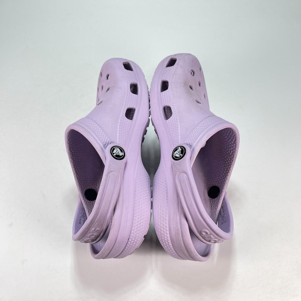 Crocs Classic Clog Lavender Comfort Casual Slip On Shoes 10001 Women's Size 7 - Picture 7 of 9